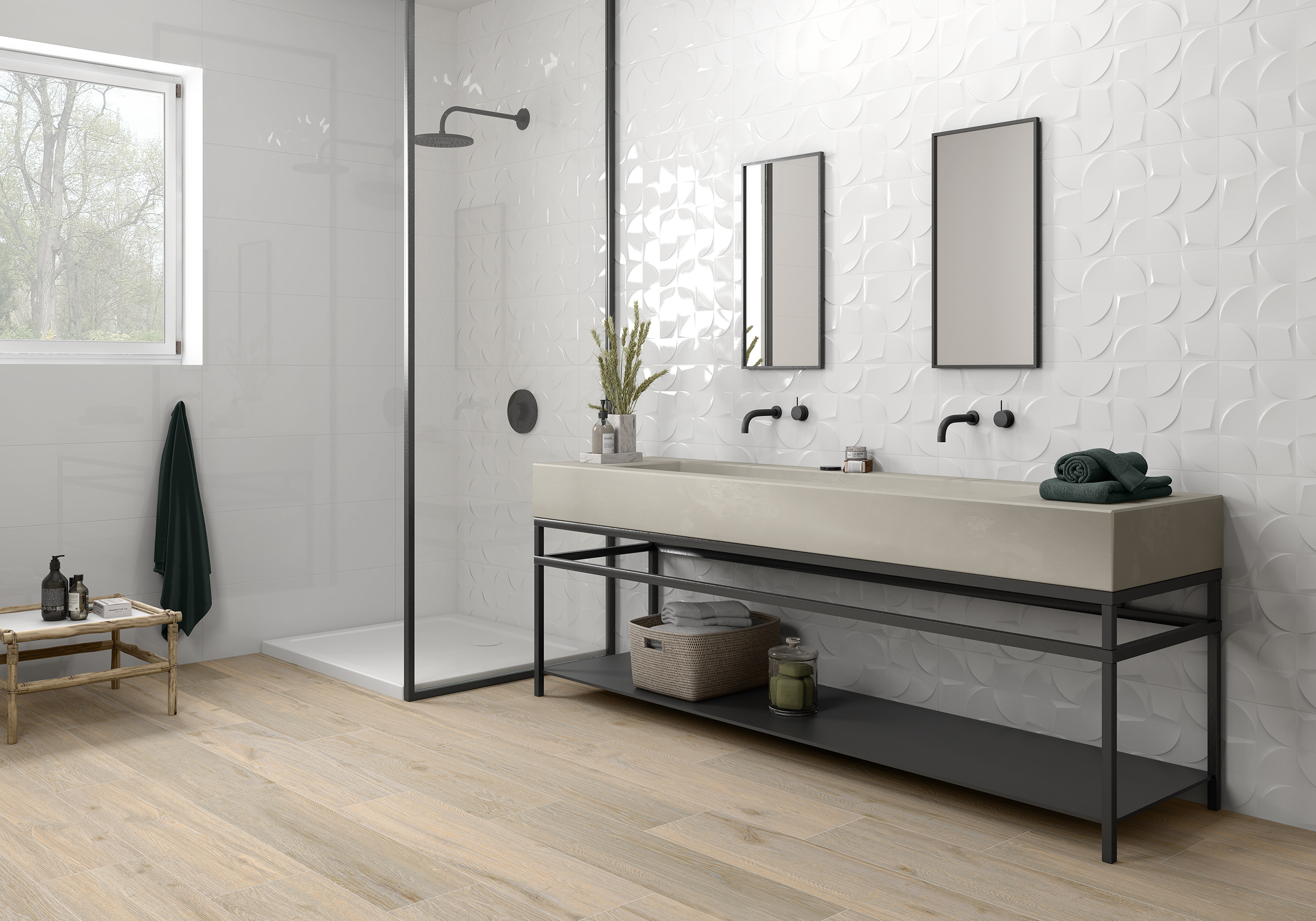 baño-blanco-madera-moderno